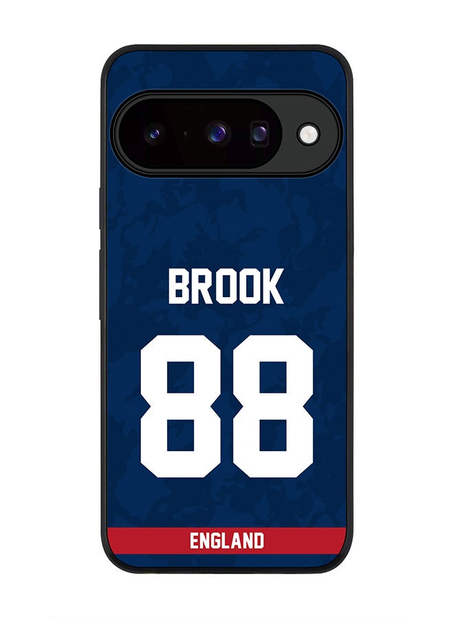 For Google Pixel 10 Case,Slim fit Camera Protection, Shockproof Thin Phone cover  - England Harry Brook, Jersey No 88